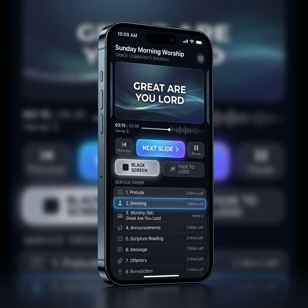 Remote phone layout